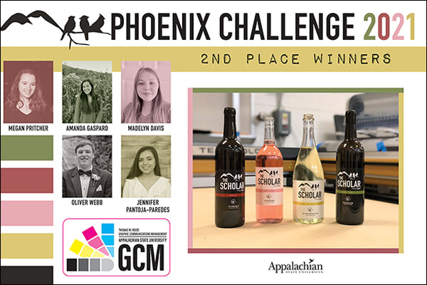 App State students design and produce award-winning wine labels — cheers!