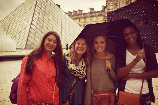 Wilson Scholars begin college with study abroad in France