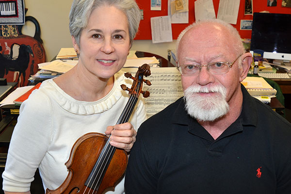 Faculty recital Jan. 30 features works for violin and piano