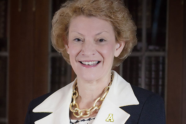 Everts will be installed as Appalachian’s seventh chancellor on April 17