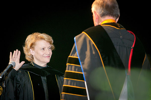 Everts installed as Appalachian’s seventh chancellor