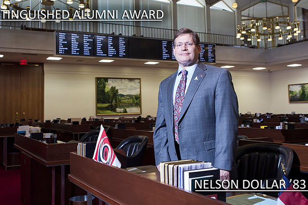 Distinguished Alumnus Award 2015: Rep. Nelson Dollar ’83 ’85