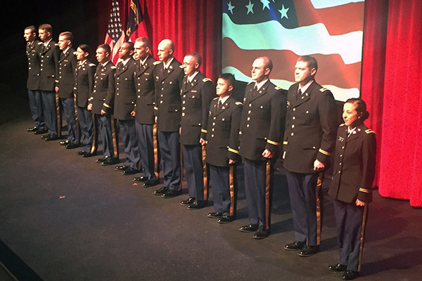 Ready to lead: Appalachian students commissioned as military officers