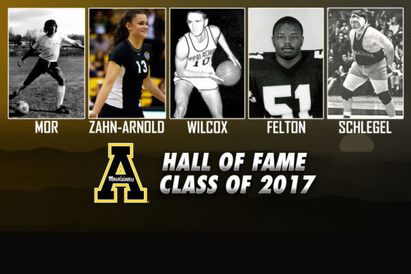 App State Announces 2017 Athletic Hall of Fame Class
