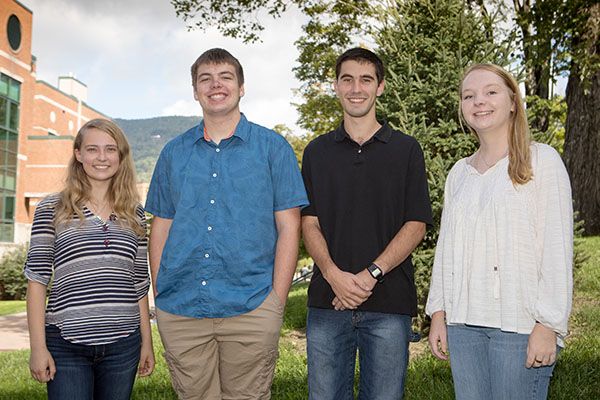 Five Appalachian legacy first-year students earn Alumni Memorial Scholarships