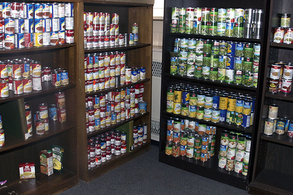 Is your plate half empty or half full? Students benefit from food pantry