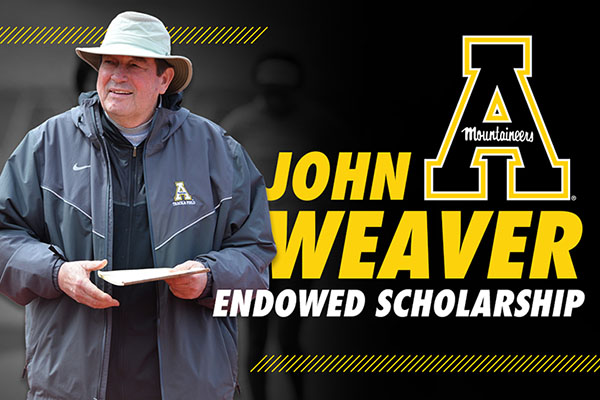 John Weaver Endowed Scholarship to benefit Appalachian Athletics programs