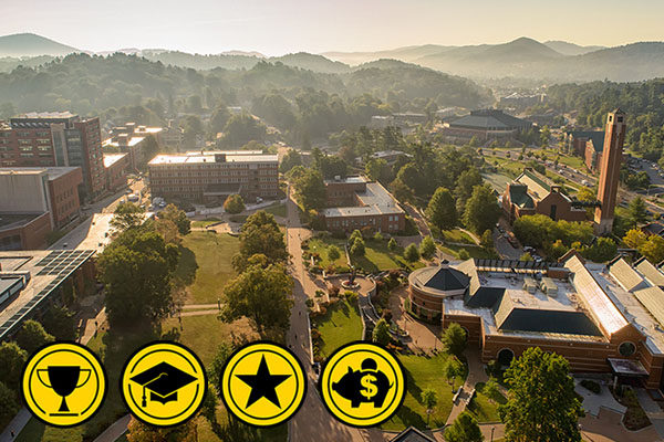 App State ranked a 'Best' by 5 national publications