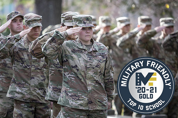 App State earns Top 10 Military Friendly® School designation for 2020–21