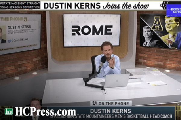 Appalachian State Head Coach Dustin Kerns Featured in Interview on the Jim Rome Show [staff featured]