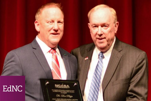 Don Phipps of Caldwell County is the 2023 Superintendent of the Year [alumni featured]