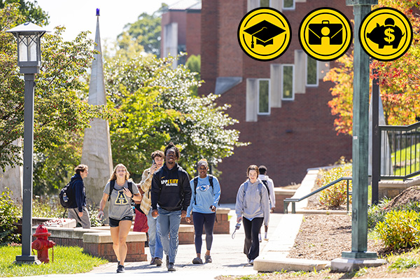 Less college debt + more lifetime earnings = the App State advantage