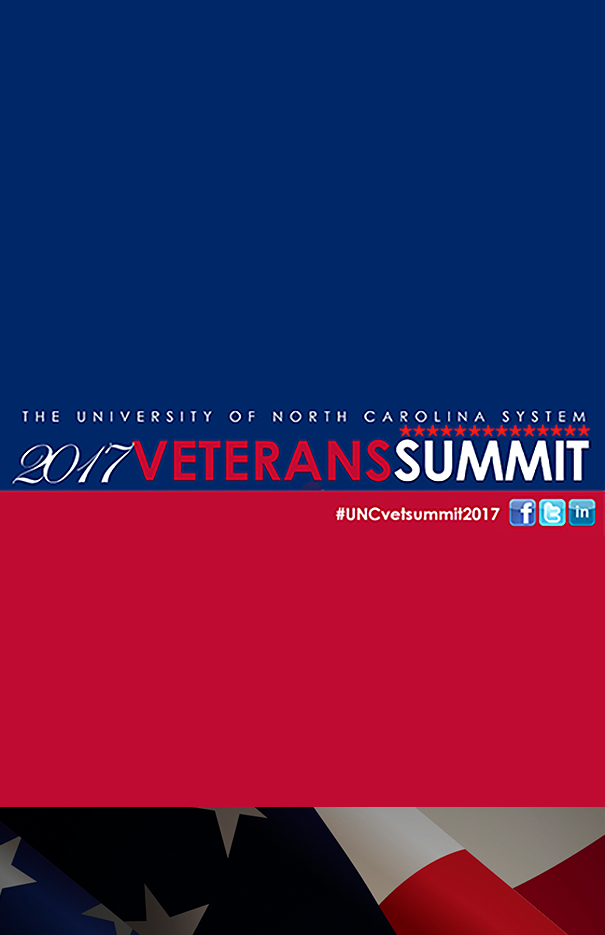 2017 Veterans Summit hosted by The University of North Carolina System