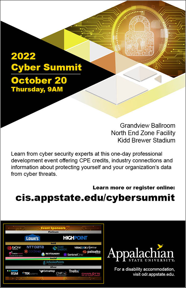 Appalachian State Cyber Summit