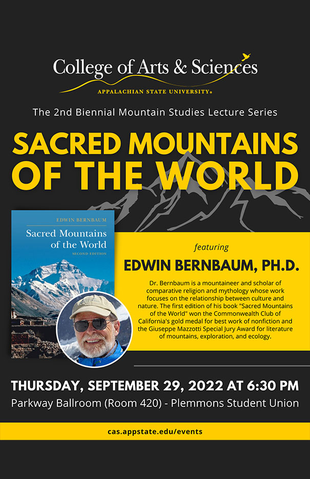 Dr. Edwin Bernbaum: Sacred Mountains of the World