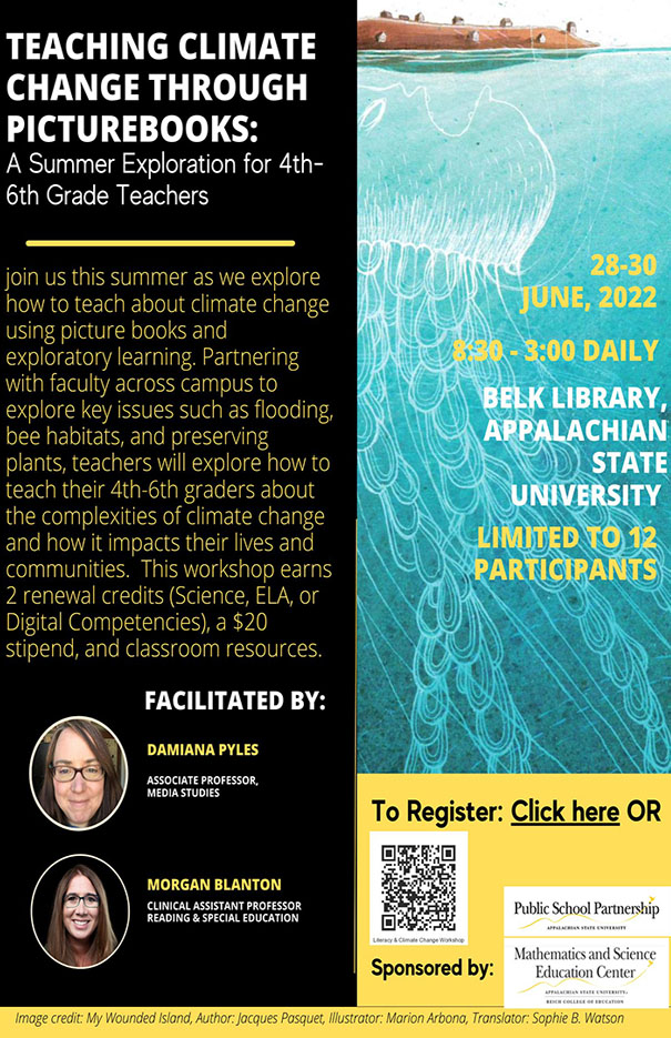 Professional Development Opportunity: Teaching Climate Change Through Picturebooks