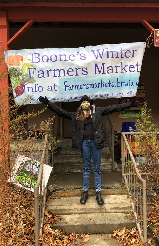Winter Farmers’ Market in Downtown Boone