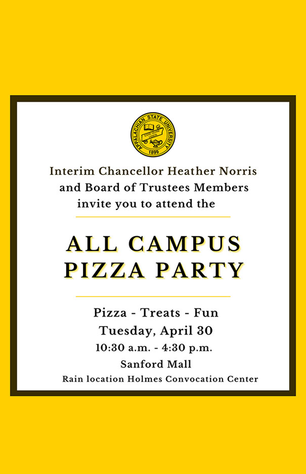 All Campus Pizza Party