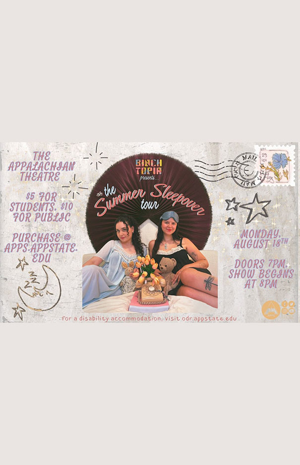 APPS Presents: Binchtopia, the Summer Sleepover Tour