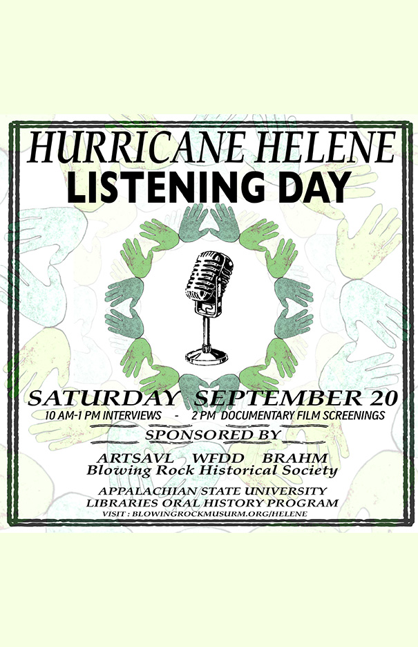 Hurricane Helene Listening Day
