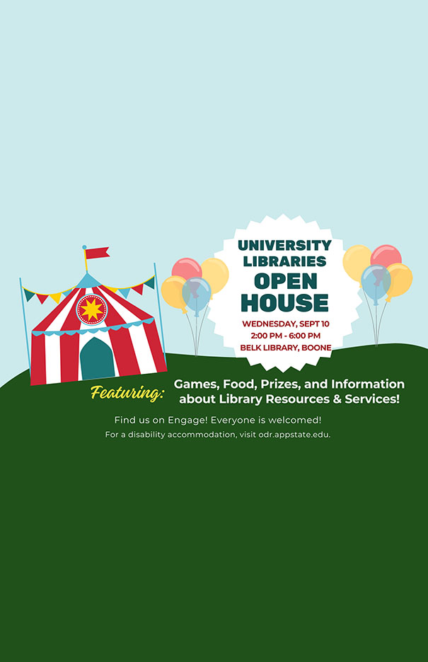 University Libraries Open House