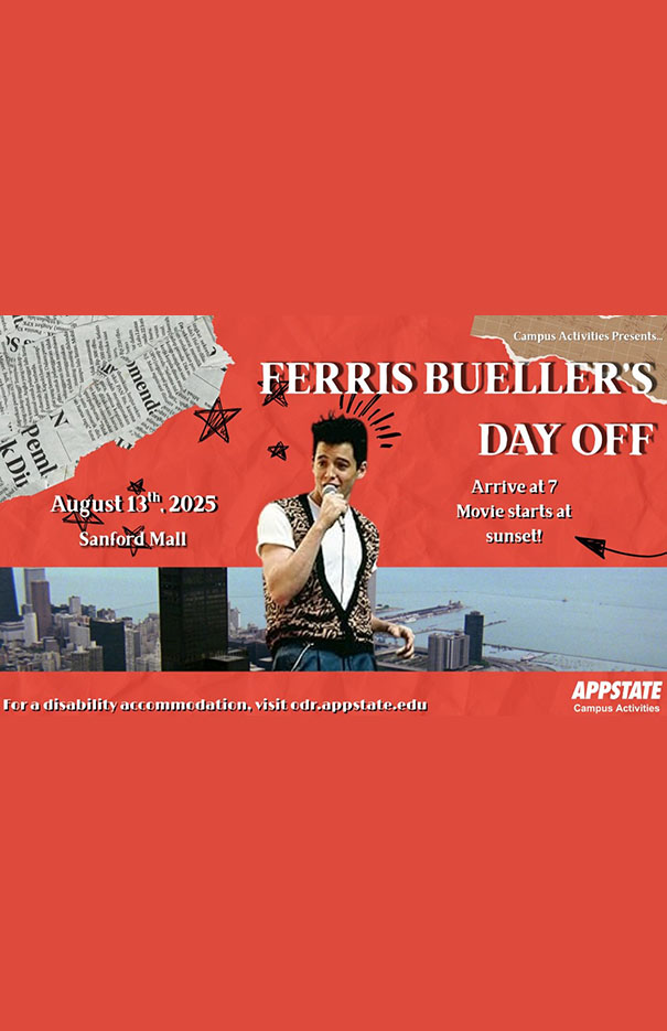 Movie on the Mall: Ferris Bueller's Day Off