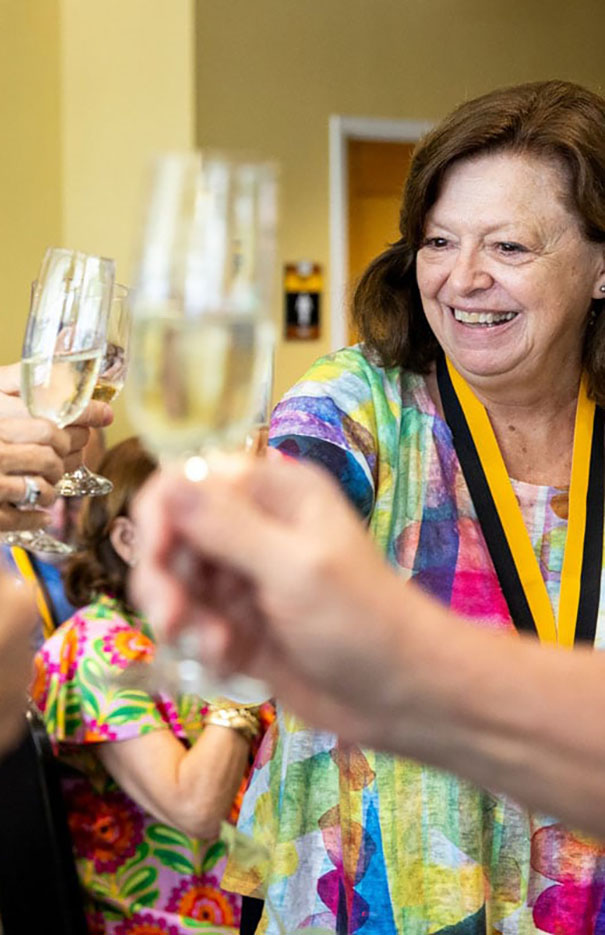 Raise a Glass to the Past Reception