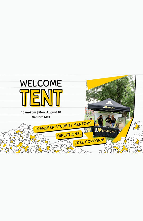 Transfer Welcome Tent