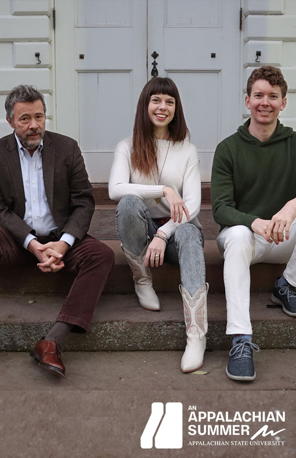 Tessa Lark (violin), Joshua Roman (cello), and Edgar Meyer (double bass)