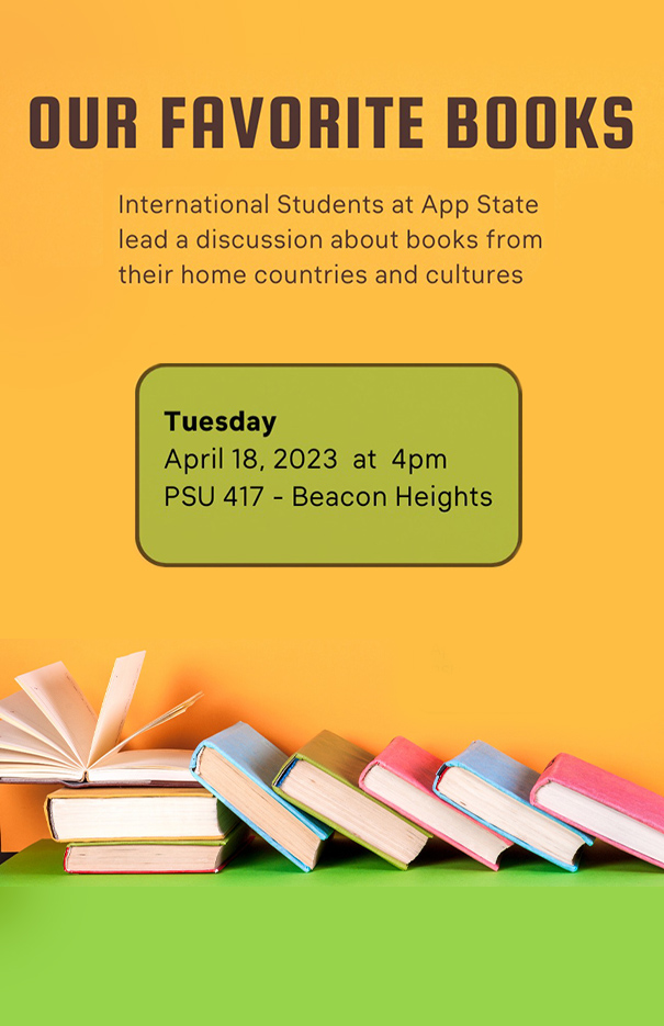 Our Favorite Books: A Cultural Ambassadors Presentation