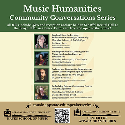 Music Humanities Community Conversations Series