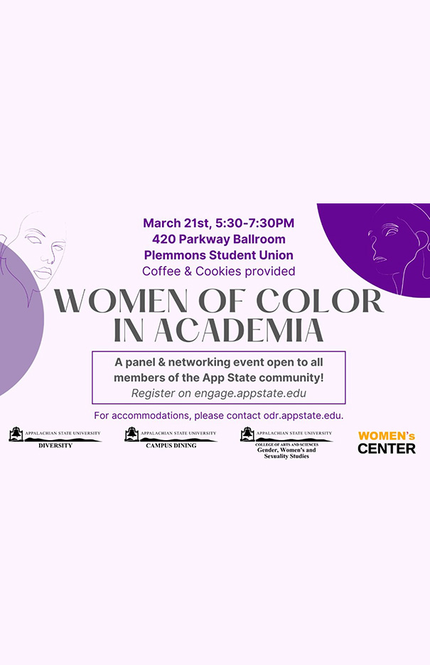Women of Color in Academia: Panel & Networking Event