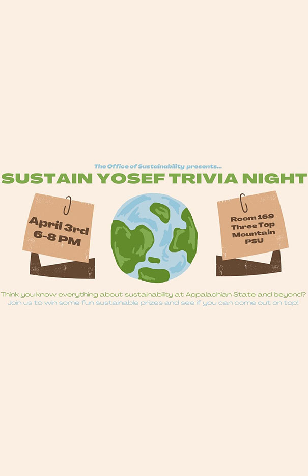 Sustain Yosef Trivia Night
