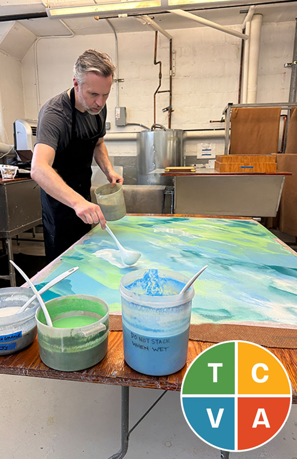 ARTtalk: John Shorb, Dieu Donné