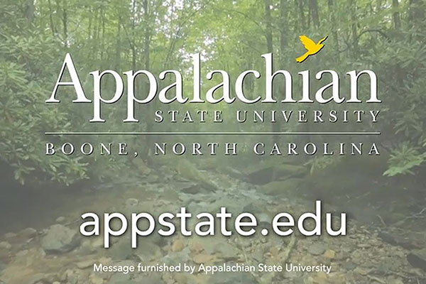 Sustainability is part of who we are - Appalachian State University Institutional Ad 2015