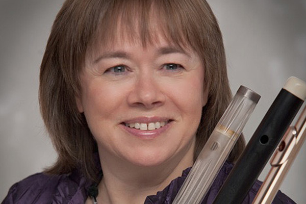 Guest flutist Wendy Rolfe performs April 3 at Appalachian