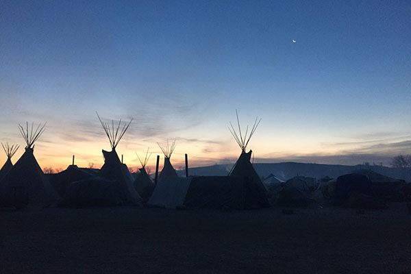 Photographs taken by Dr. Dana Powell during visits to Oceti Sakowin encampment at Standing Rock, North Dakota