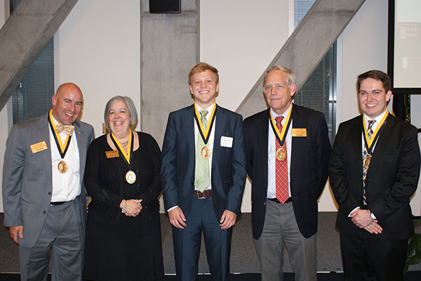 Five campus leaders receive Appalachian’s 2017 Plemmons Leadership Medallions
