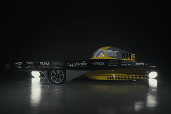 The new look of Apperion – Appalachian's 2017 Solar Vehicle