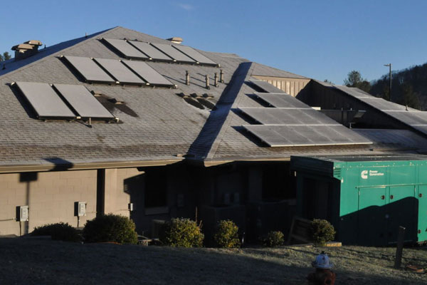 Solar-powered shelter: Hospitality House of Boone reveals 54 solar panels