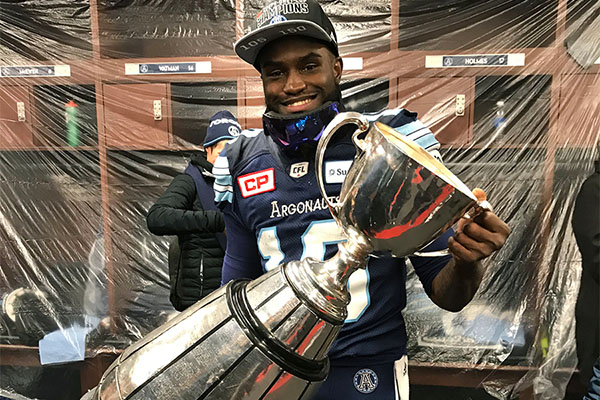He’s back! Armanti Edwards ’09 receives his due in Canadian Football League