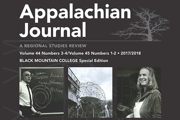 Appalachian Journal announces Special Edition on Black Mountain College