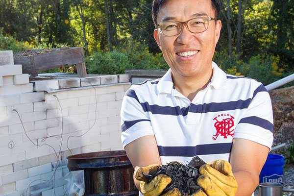 Dr. Ok-Youn Yu, extending the growing season with biomass