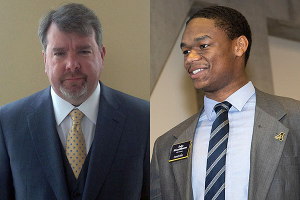 Mark Ricks ’89 and junior DeJon Milbourne are newest members named to Appalachian’s Board of Trustees