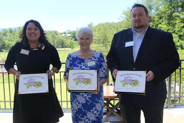 Reich College of Education inducts 3 new Rhododendron Society members