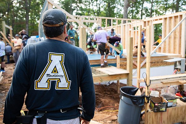 From foundation to roof — App Builds a Home takes shape during blitz build