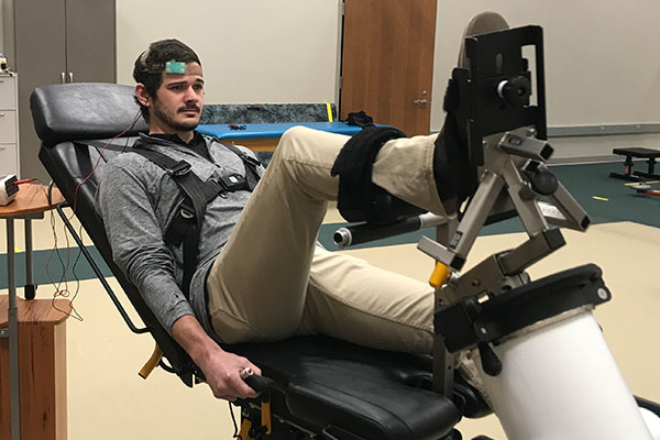 Research by App State alumna shows ankle injuries can be treated by targeting the brain