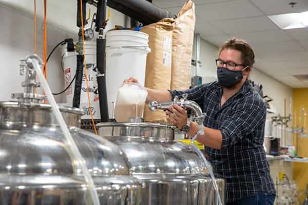 App State Fermentation Sciences program distills hand sanitizer for campus during COVID-19