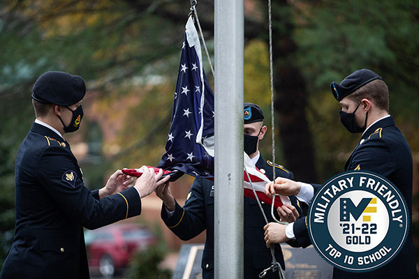 App State named a Top 10 Military Friendly School for 2021–22