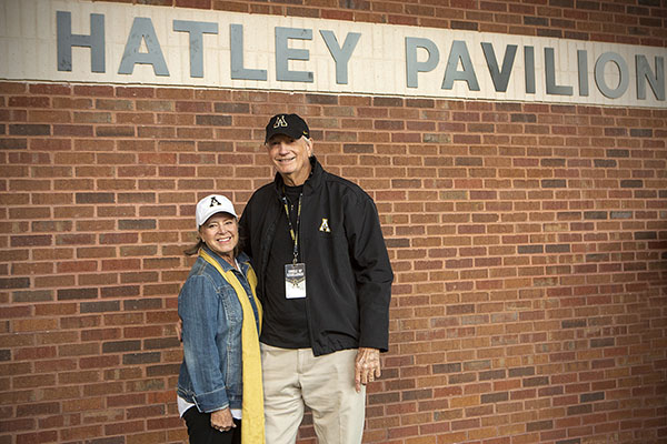 Pavilion at App State’s Kidd Brewer Stadium honors Robert ‘Bob’ Hatley